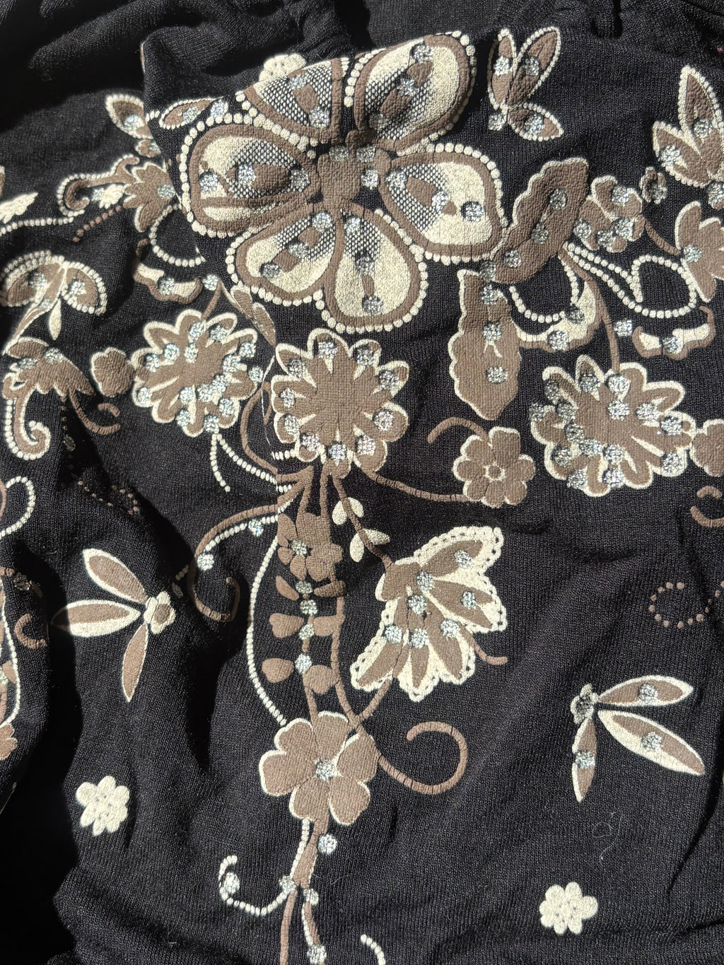 Y2K Floral Print Halter Top