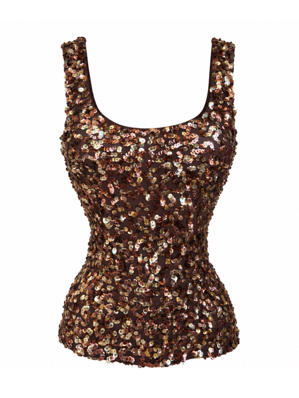 Sequined Autumn Cami Top