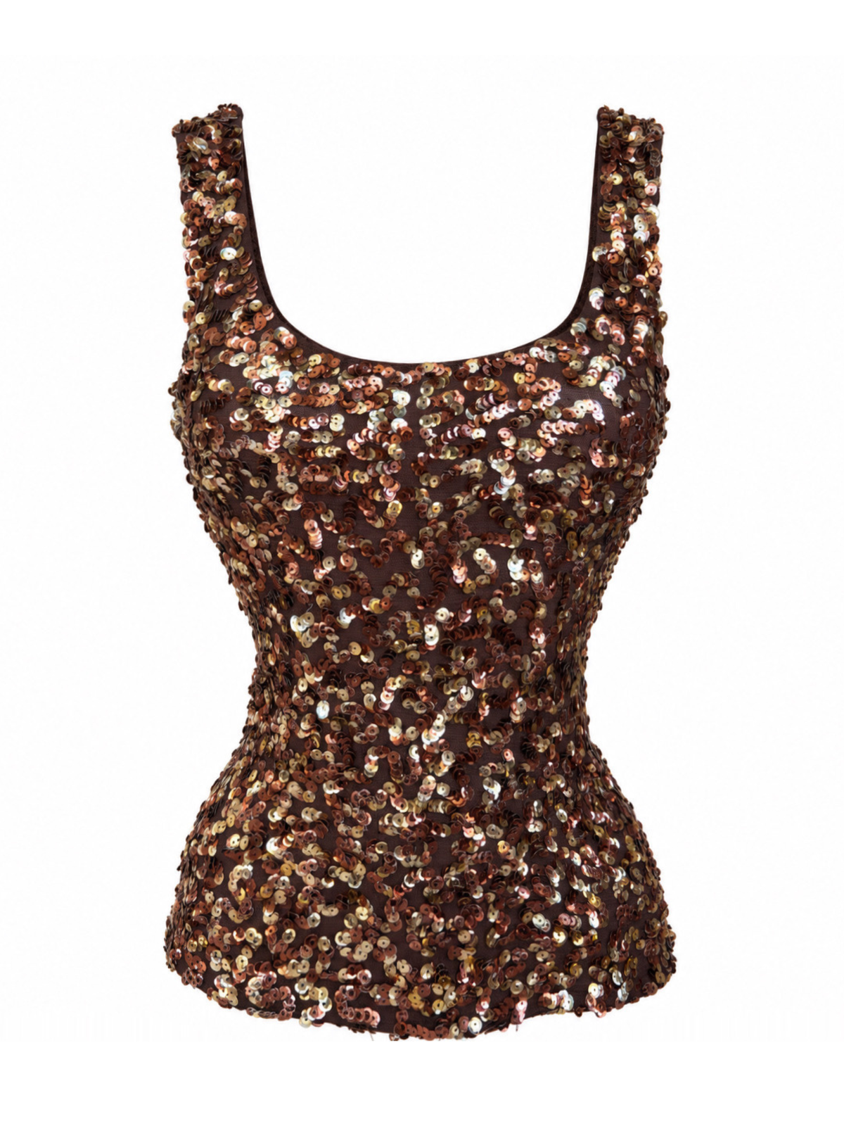 Sequined Autumn Cami Top