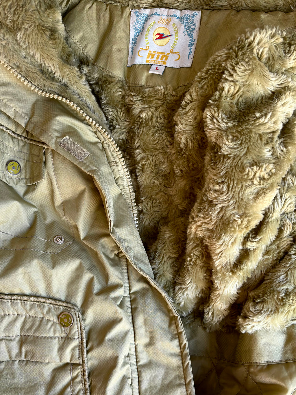 Vintage 2000s Cargo Bomber Jacket