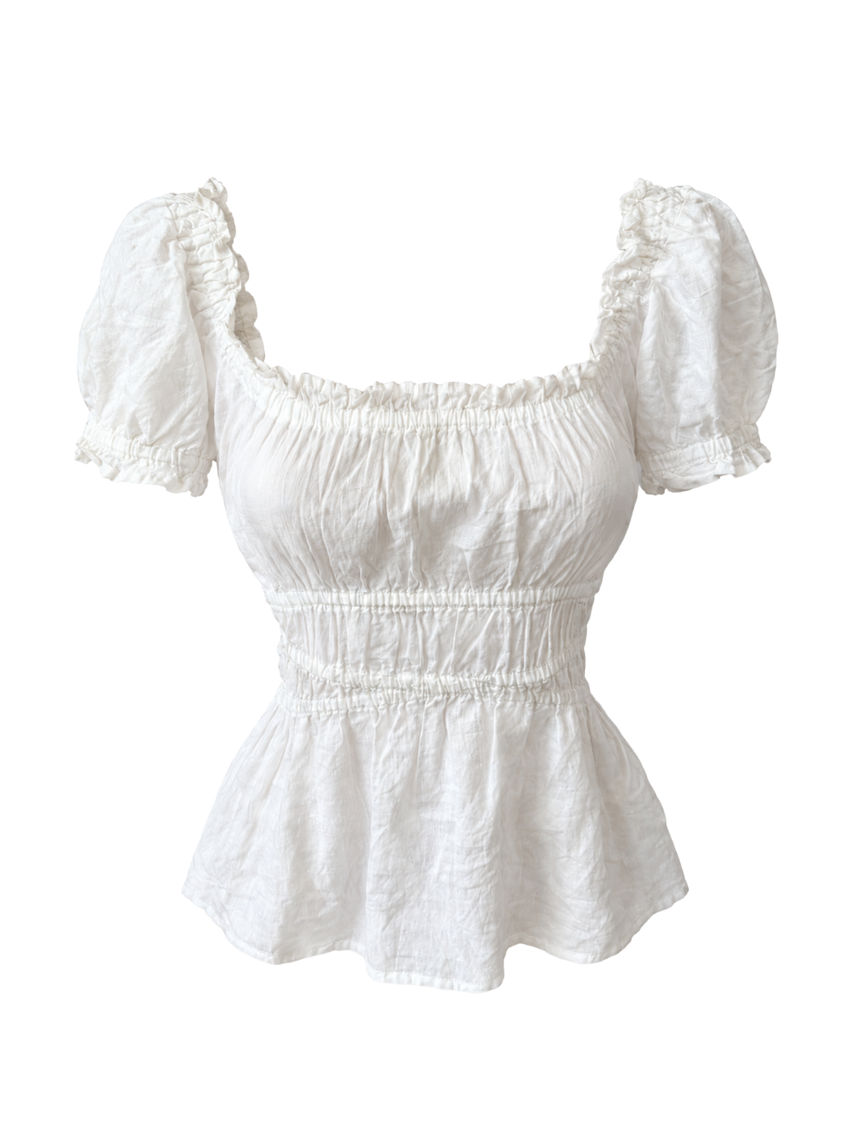 Cotton Cottagecore Ruffle Top