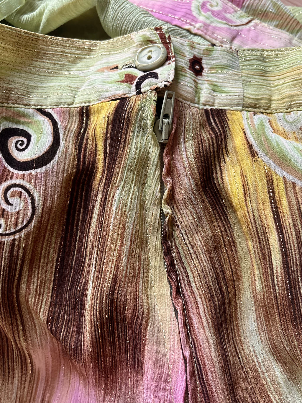 Enchanted Garden Floral Midi Skirt