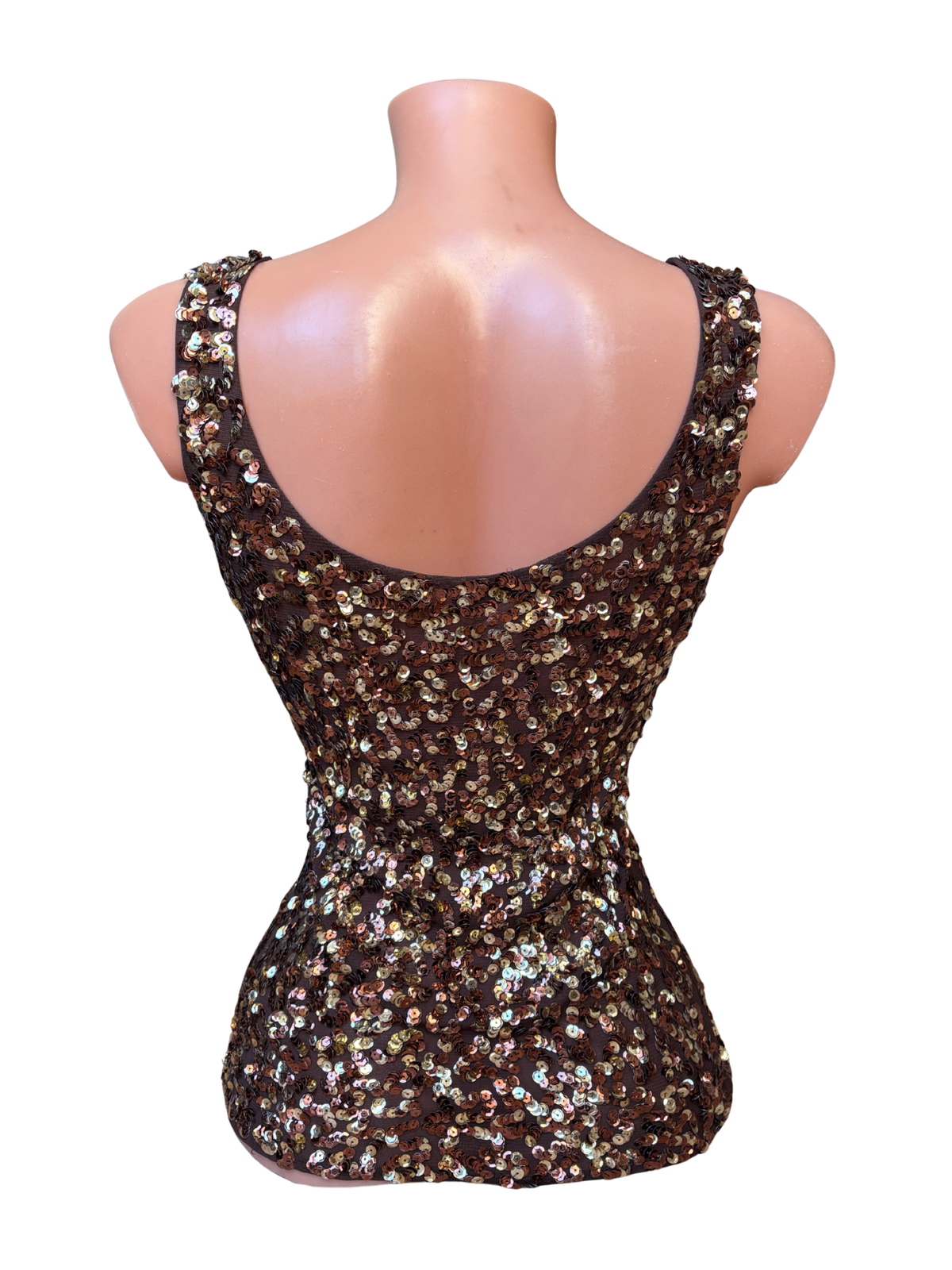Sequined Autumn Cami Top