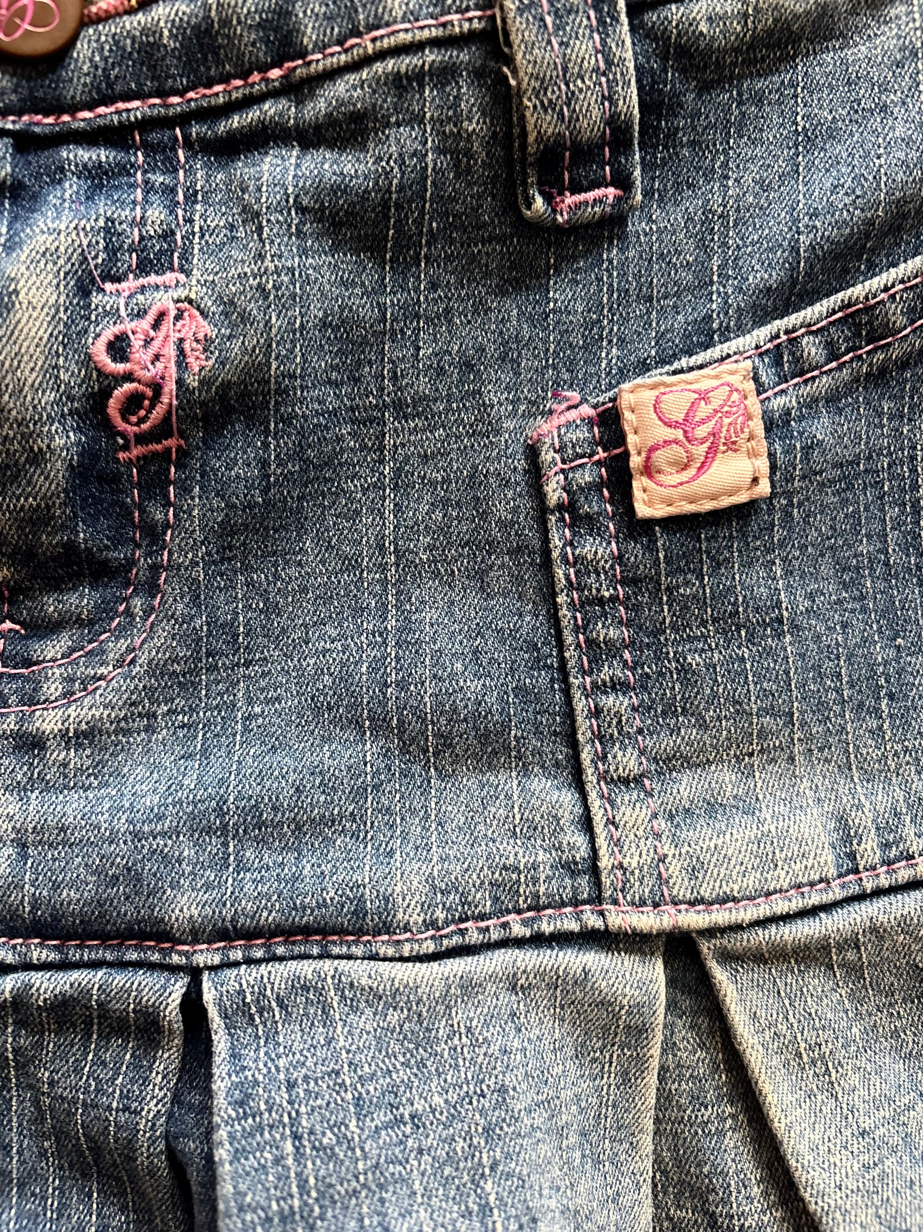 Y2K Denim Mini Skirt