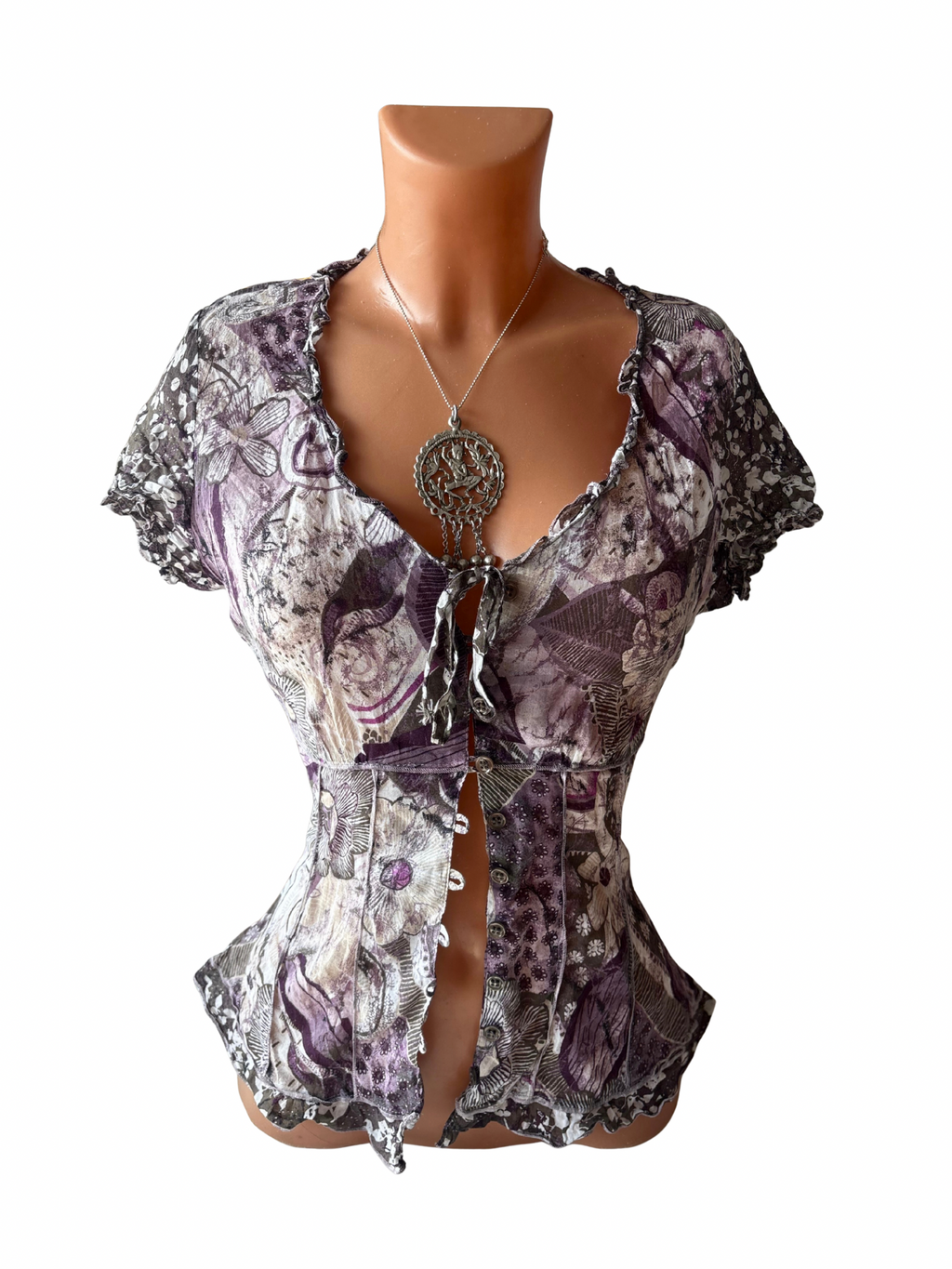 Cotton Floral Blouse