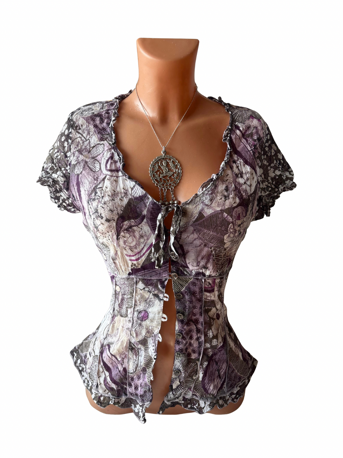Cotton Floral Blouse