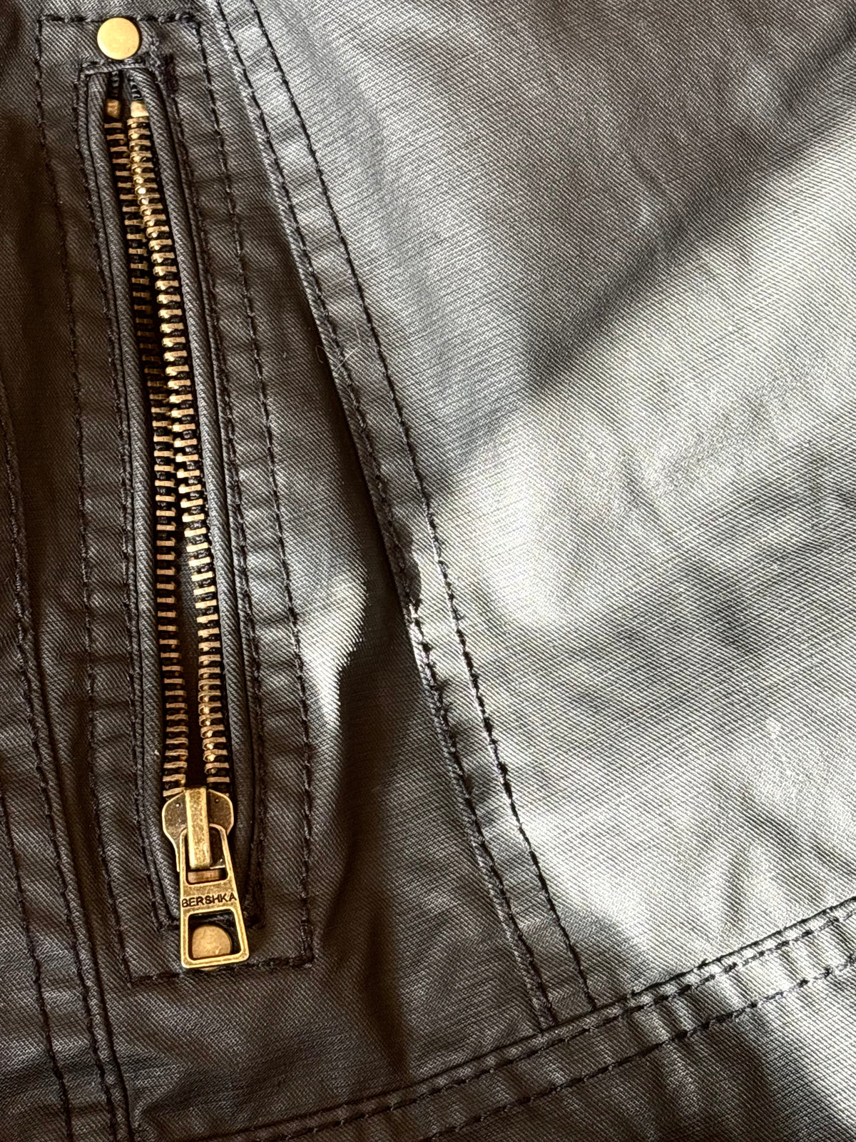 2000s Washed Black Jacket