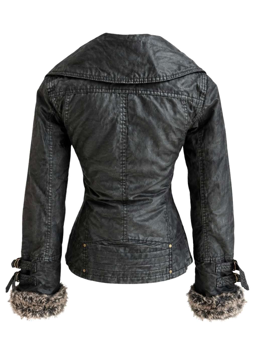 2000s Washed Black Jacket