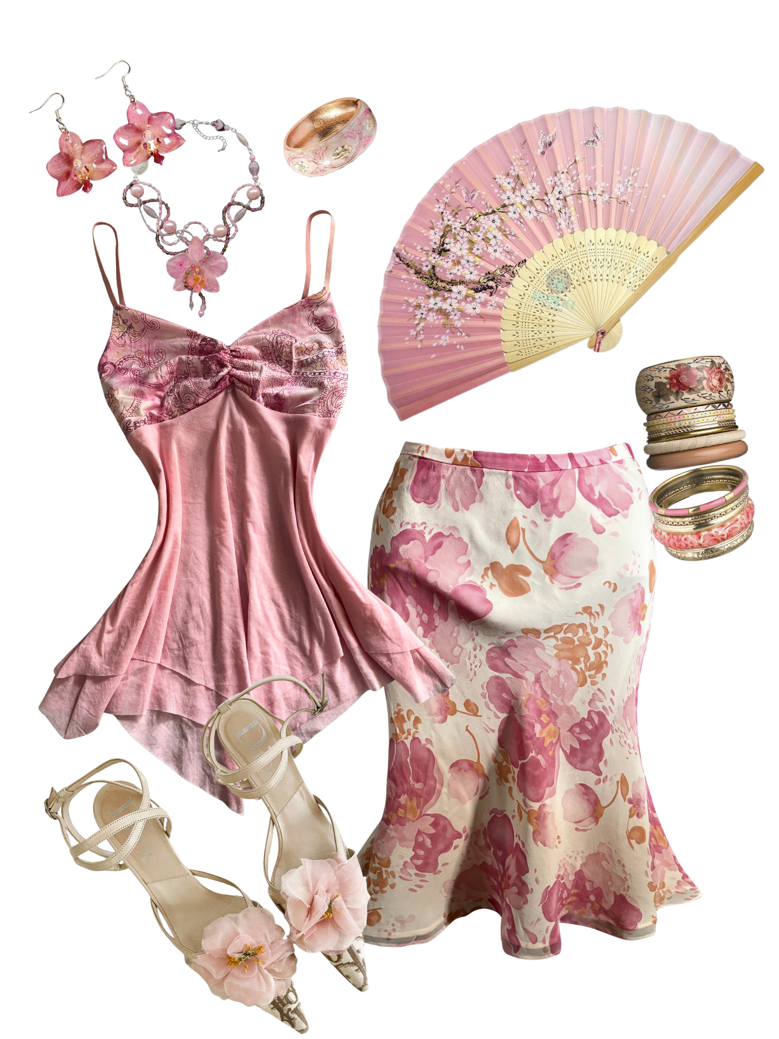 Enchanted Peony Garden Set