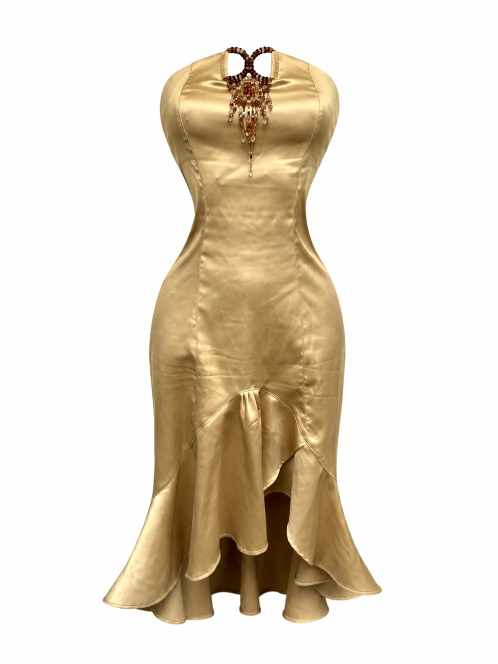 Golden Honey Vintage Dress