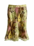 Enchanted Garden Floral Midi Skirt
