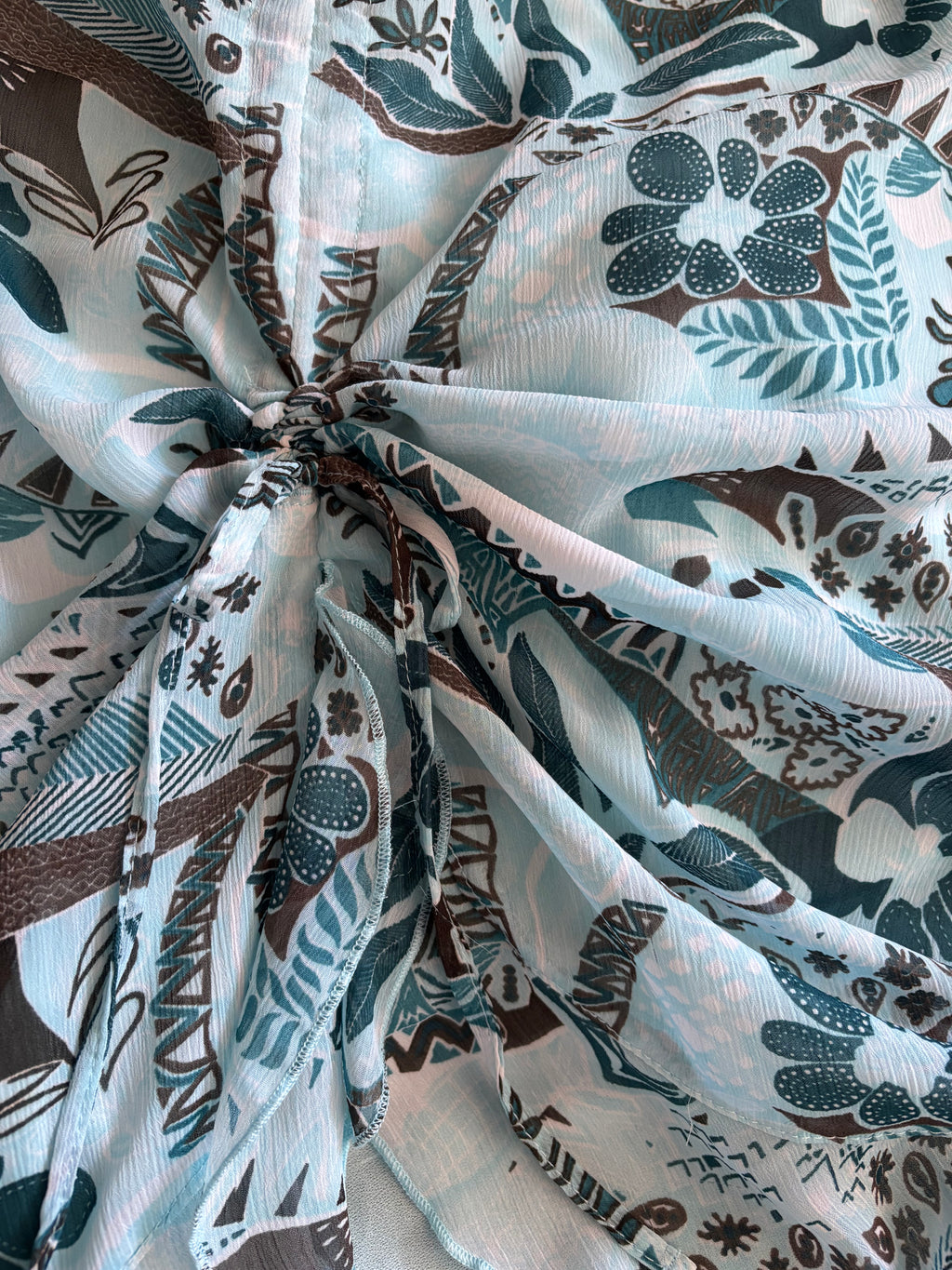 Tikki Island Blue Skirt