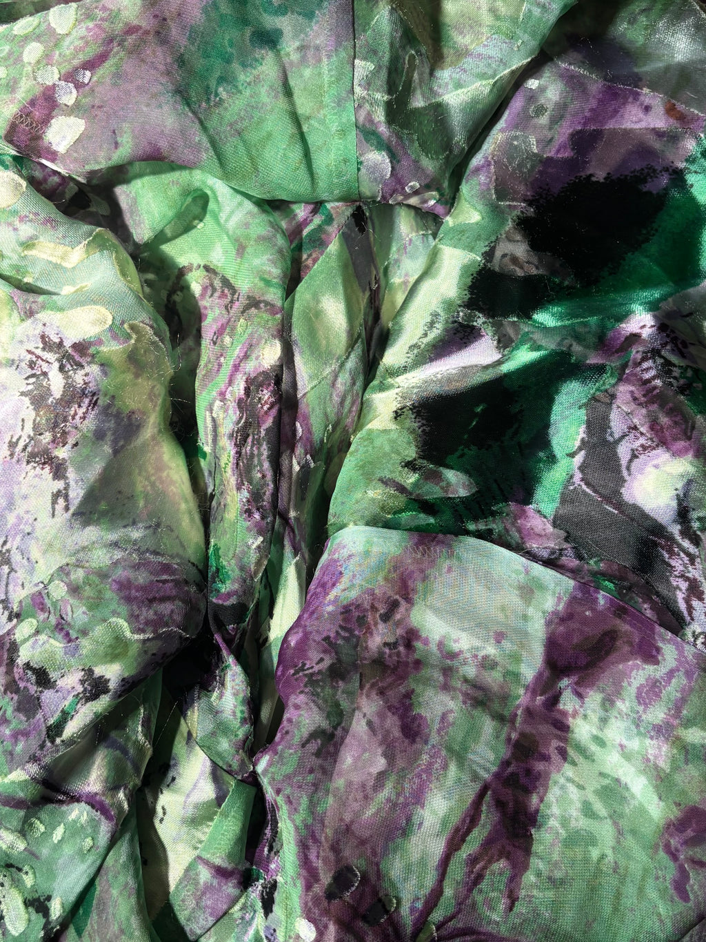 Wild Floral Reversible Silk Dress