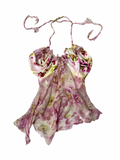 Romantic Lily Silk Cami Top