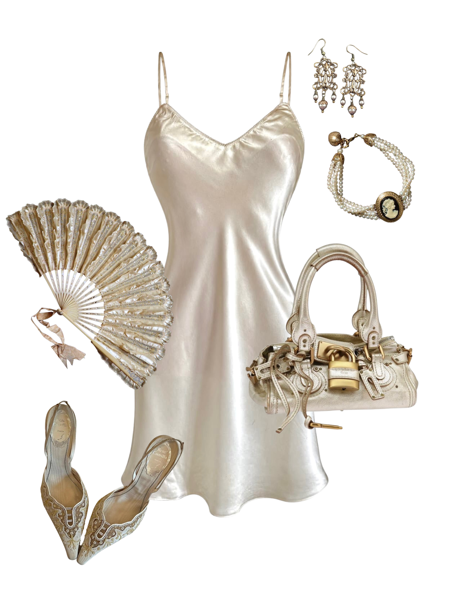 Pearl Angel Pure Silk Dress