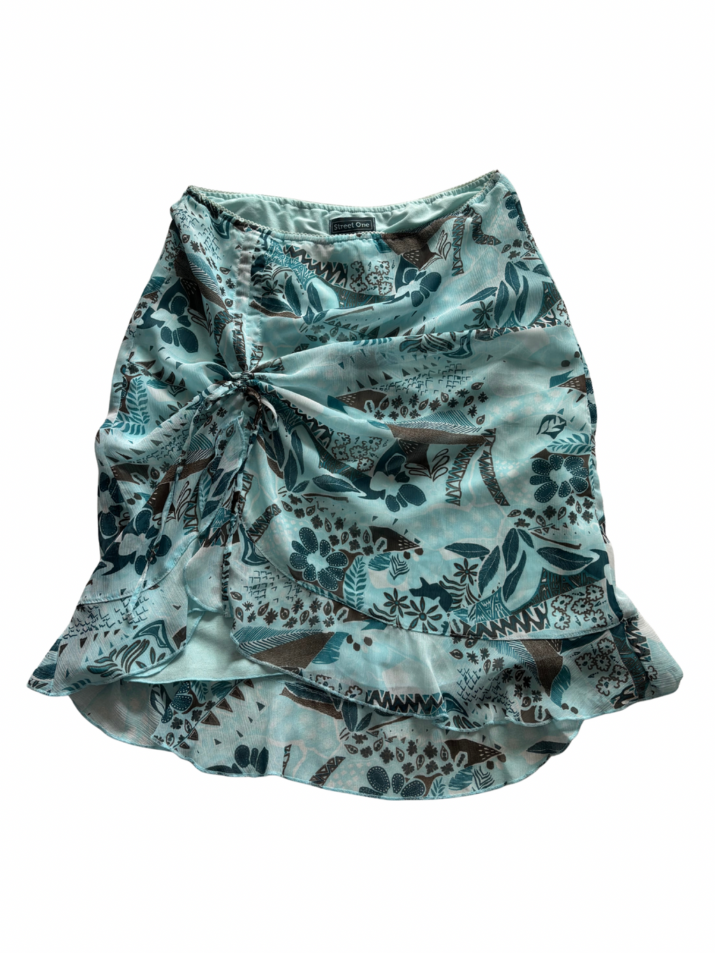 Tikki Island Blue Skirt